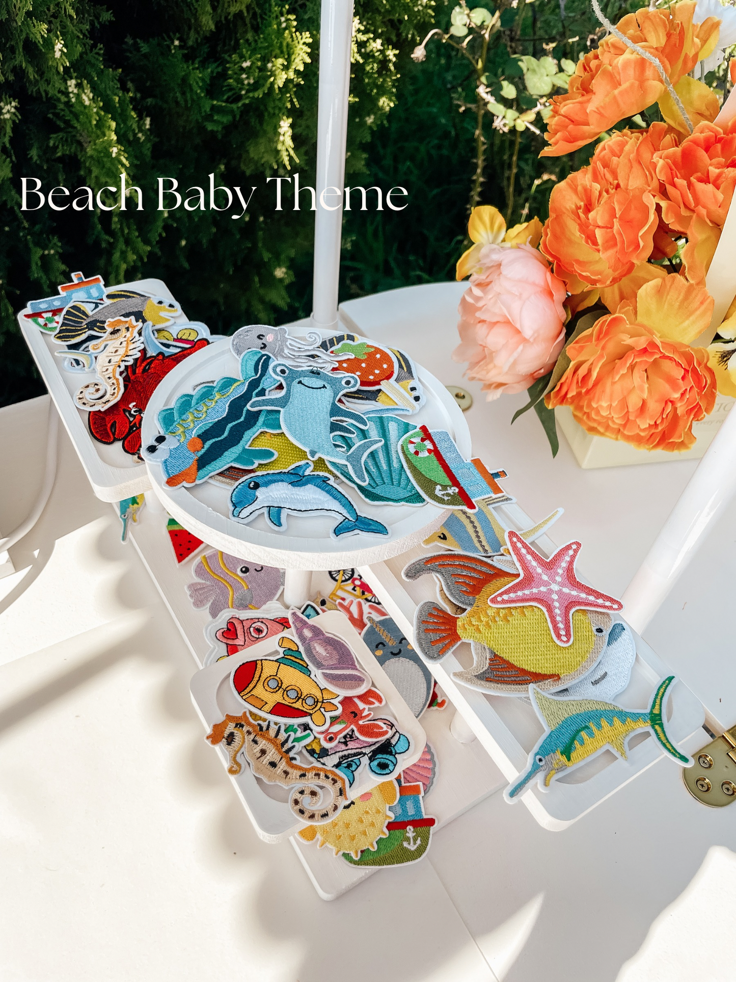 Pop Up Patch Bar With Bibs & Onesies