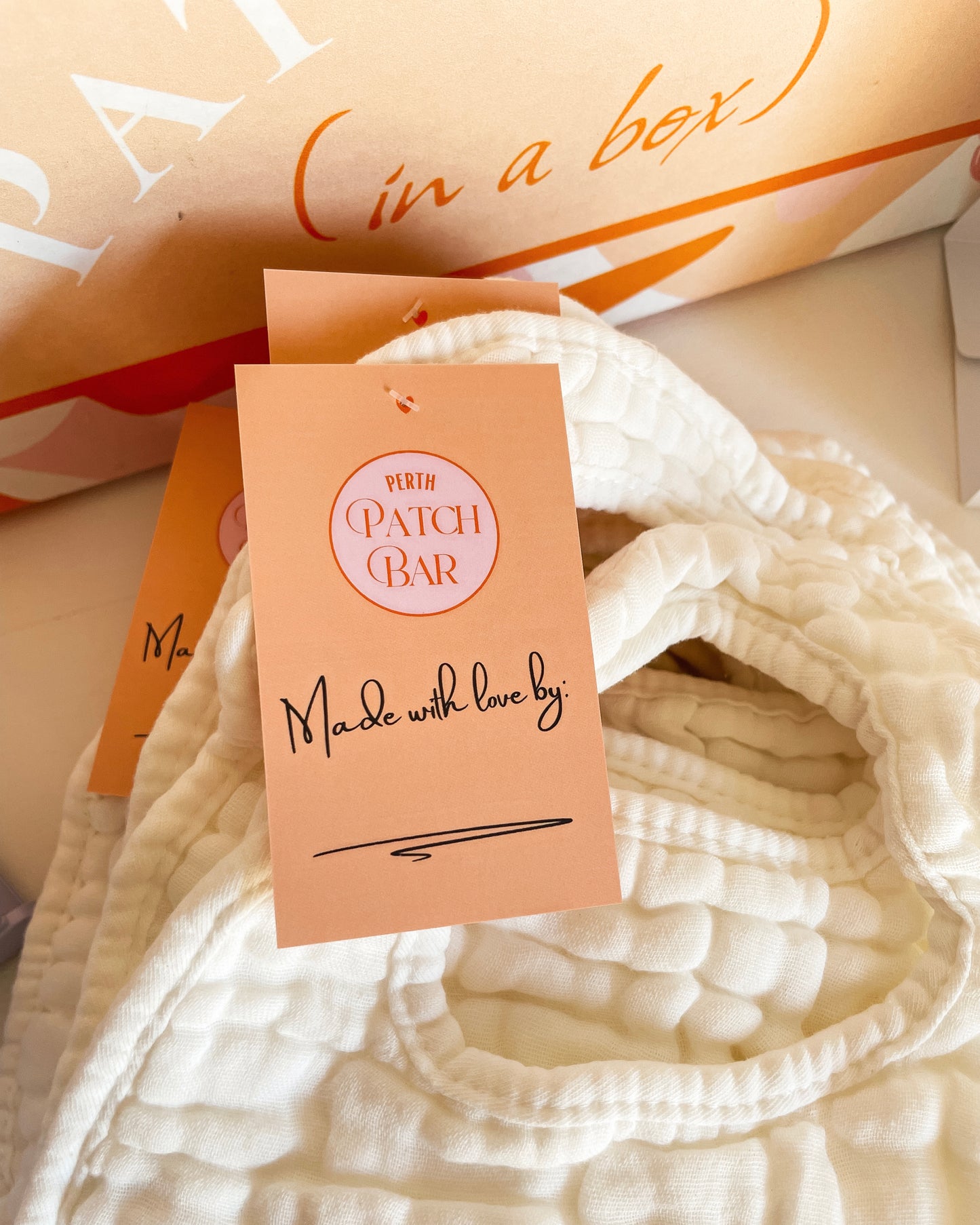 Patch Bar In A Box with Bibs & Onesies